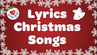 Christmas Songs Playlist with Lyrics  Christmas Songs and Carols [upl. by Llib]