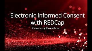 REDCap eConsent Framework [upl. by Yarak]