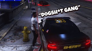 Flippy Spills Rust Tea on the corner of MRPD│ GTA Nopixel 30 [upl. by Latrena]