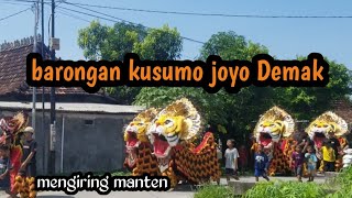 barongan kusumo joyo pengiring manten [upl. by Atnas875]