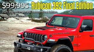 2024 Jeep Wrangler Rubicon 392 Final Edition Official Announcement [upl. by Ressler745]