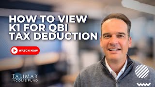 How to View K1 For QBI Tax Deduction [upl. by Ettedanreb]