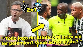 VEJA O DESABAFO DO NETO SOBRE VITORIA POLEMICA DO ATLETICO MINEIRO CONTRA O GRÉMIO HOJE TRETA [upl. by Munford]