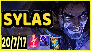 SYLAS VS AKALI  20717 KDA MID GAMEPLAY [upl. by Pembroke]