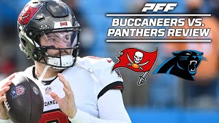 Buccaneers vs Panthers Week 18 Game Review  PFF [upl. by Seravart]