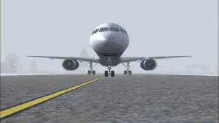 Runway Incursion  United 1448  Providence Rhode Island December 6 1999 [upl. by Lleznol]