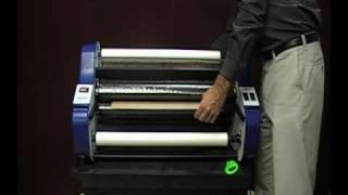 SRL 2700 Roll Laminator Instructional Video [upl. by Berti]