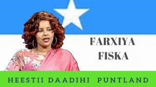 FARXIYA FISKA IYO FAARAX MURTIILE HEES DAADIHI PUNTLAND HEESO CUSUB 2019 [upl. by Randal]