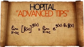 Teorema di Hopital  Advanced Tips [upl. by Zsolway]