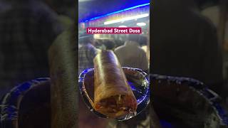 Hyderabad Street food Dosa  Siddeshwar Tiffins Madhapur  South Indian street food shorts [upl. by Esined]