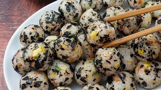 Mix Ulam Kanin Idea  Sushi Rice Balls [upl. by Clarey221]