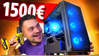 Wir BAUEN amp TESTEN den 1500€ GAMING PC 2023 [upl. by Am]