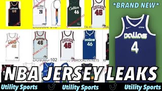 LEAKED NBA JERSEYS for the 2022  2023 NBA Season I NEW NBA CITY JERSEYS AND THROWBACK JERSEYS [upl. by Nortal]