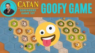 CATAN SEAFARERS  Possibly the Goofiest Game Ive Ever Played  Game 107 [upl. by Eiramacissej891]