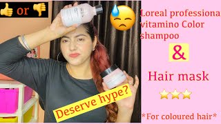 L’Oréal professional vitamino Color shampoo amp hair mask really deserve hype [upl. by Gitlow]