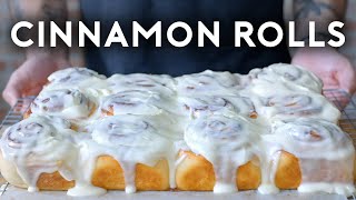 Cinnamon Rolls 3Ways Pumpkin Spice Strawberry Nutella Classic [upl. by Neona102]