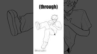 I know it’s not a shotgn OKAY 2danimation animationmeme oc webtoon drawing art [upl. by Mini]