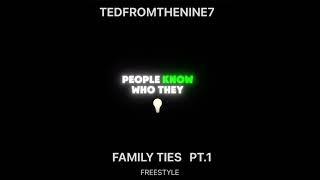 TedFromTheNine7  Family Ties Freestyle Pt1 [upl. by Karilla]