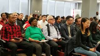 American writer John Irving becomes a Canadian citizen [upl. by O'Connell]