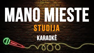 Studija  Dabartis Mano Mieste Karaoke [upl. by Mihalco]