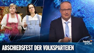 Die Krise der Volksparteien geht ungebremst weiter  heuteshow vom 16112018 [upl. by Vania]