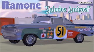 Cars 2 The Video Game Driven To Win Mod  Ramone Saludos Amigos  Runway Tour  PC Game HD [upl. by Notlaw]