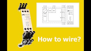 Hoe sluit ik een PILZ PNOZ X7 veiligheidsrelais aan [upl. by Turino]