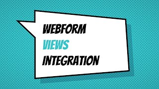 Webform views integration [upl. by Adnulahs]