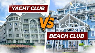 Disneys Yacht Club vs Beach Club Where Should YOU Stay [upl. by Azarcon496]