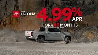 2024 Toyota Tacoma  October 2024 Incentives [upl. by Acinorrev]