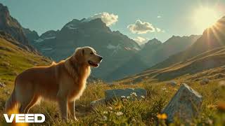 Epic Dog Adventure Mountain Walk VEED [upl. by Gnod]