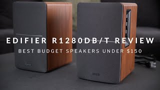 Edifier R1280DB Review  Best Speakers for Vinyl Under 150 [upl. by Mailliwnhoj]