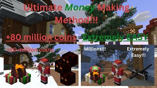 The ULTIMATE MoneyMaking Method For Jerrys Workshop Hypixel Skyblock [upl. by Alliuqet]