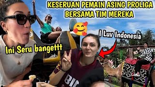 quotAku Bahagia Disiniquot Momen Keseruan Pemain Asing Bersama Tim Menjelang Pertandingan Seri Pontianak [upl. by Harifaz]