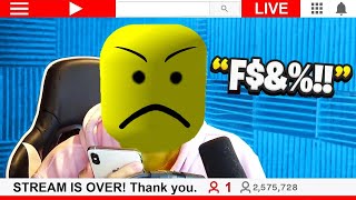 Roblox Forgot To END Their Stream [upl. by Benson]