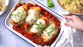 Chicken Parmesan with Homemade Marinara Sauce [upl. by Ysnat]