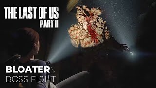 Joel and Ellie vs Bloater Boss Fight Flashback  The Last of Us Part II [upl. by Eustis]