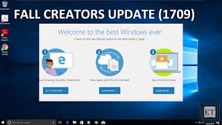 Windows 10 Fall Creators Update 1709 How to Upgrade [upl. by Jarlath]