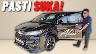 Perodua Alza AV  JATUH CINTA Setiap Ciri Menarik [upl. by Asena]