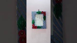 photo frame wallpaper hanging ideas 🥰😀paperartart subscribeshortvideo beautifulcraftmakar [upl. by Klaus]