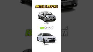 CARROS ANTES E DEPOIS [upl. by Esyak]