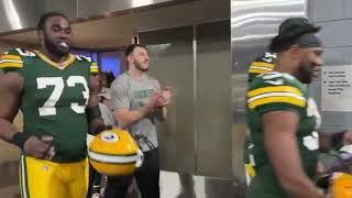 Watch Green Bay Packers players mocking Dak amp Dallas Cowboys after win [upl. by Jany]