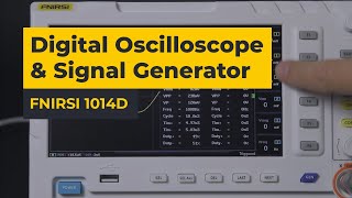 FNIRSI 1014D An Affordable and Compact Entrylevel Digital Oscilloscope [upl. by Briney]