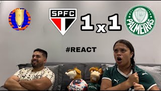 REACT REAÇÕES SÃO PAULO x PALMEIRAS [upl. by Ardiek]