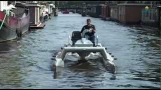 Motor Catamaran Amsterdam [upl. by Eniladam]