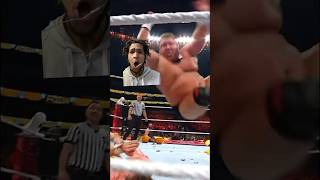 Bro Has a Crazy WWE Finisher Short Reaction Vid😂  wwe funny greenscreen reaction [upl. by Bander753]