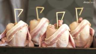 Young Chickens with Bacon Recipe [upl. by Phillipp]