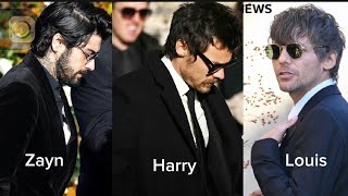 Louis Tomlinson Harry Styles Zayne Malik Niall Horan attending Liam Paynes funeral [upl. by Areema]