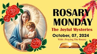 Rosary Monday 🌹 Daily Holy Rosary I October 07 2024 I The Joyful Mysteries [upl. by Omrellug]