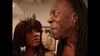 King Booker amp Queen Sharmell amp Teddy Long Backstage Segment Smackdown June 30 2006 [upl. by Elades]